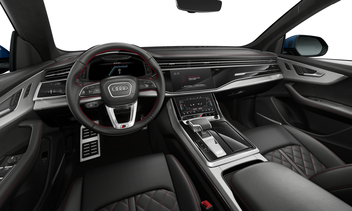 Audi Q8 50 TDI QUATTRO S-LINE | FACELIFT | nové české auto | skladem | k předání v červnu | sleva | naftové sportovní SUV coupé | maximální výbava | super cena | nákup online | auto eshop | AUTOiBUY.com